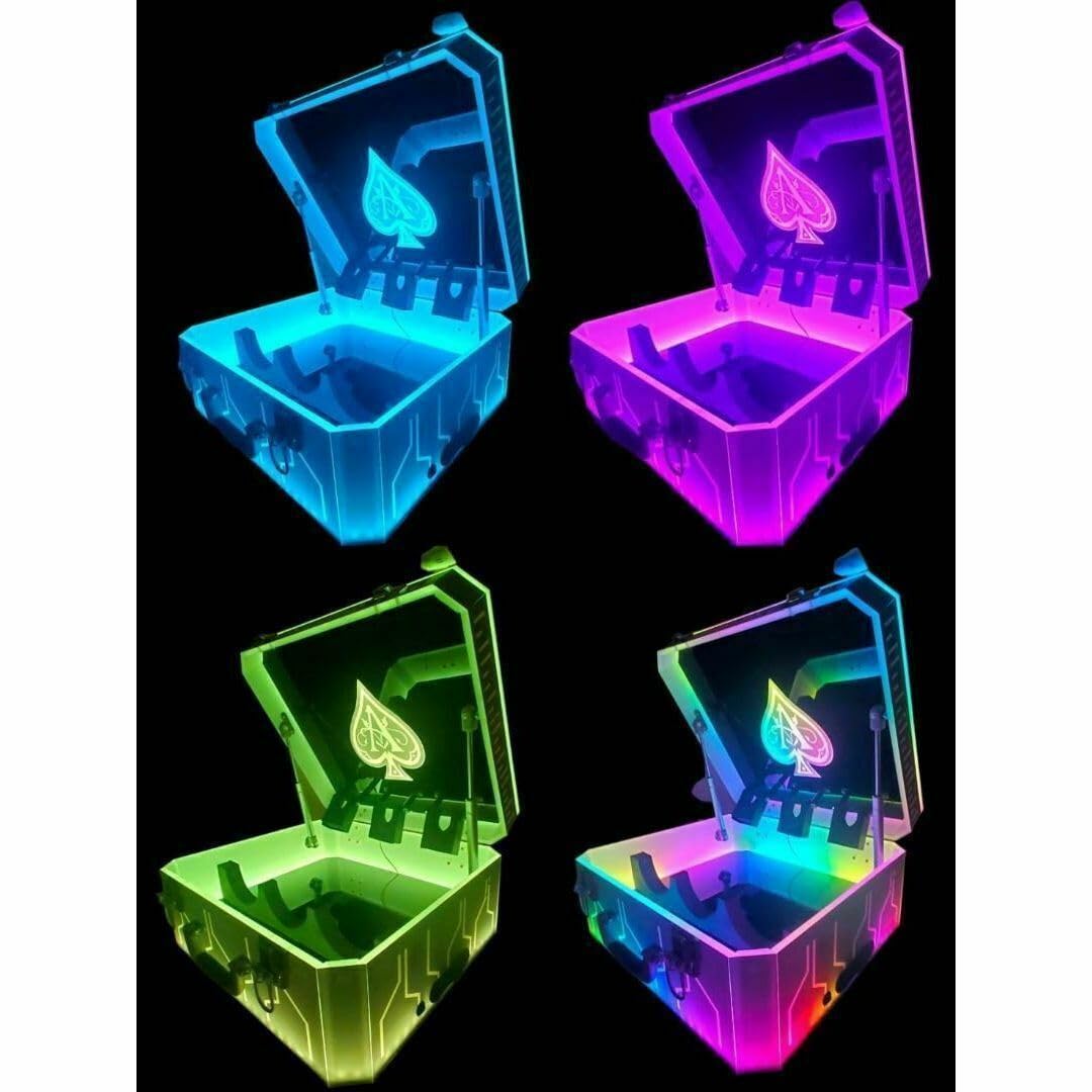 アルマンド ディスプレイ LED アタッシュ ケース ライト シャンパン アルマンド ディスプレイ LED アタッシュ ケース ライト